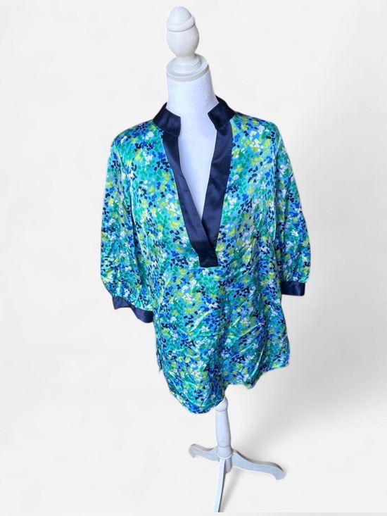 Lilly Pulitzer Tops - Lilly Pulitzer 100% Silk Tunic Shift Dress - Size 6